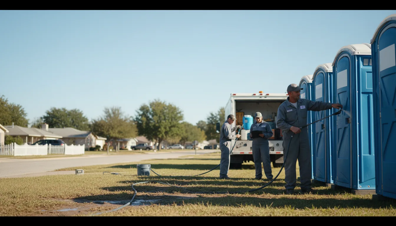 Long-Term Portable Toilet Rental in Wakita, OK near me